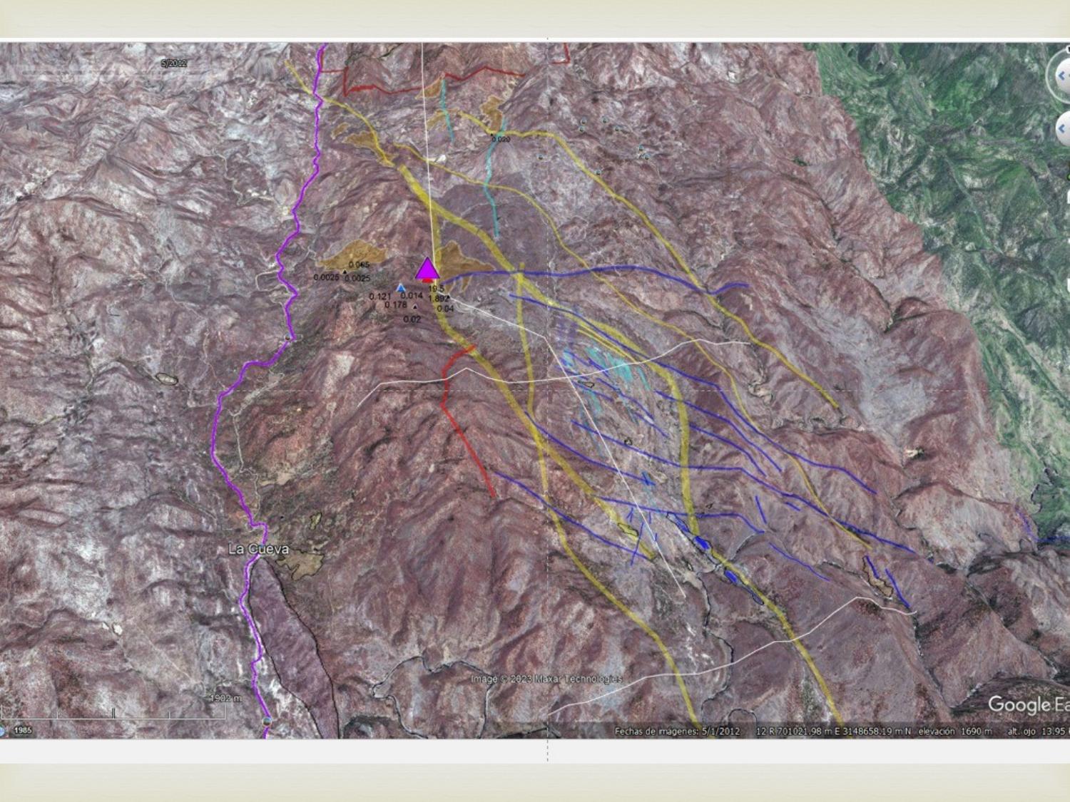 Mulatos District landscape, Sonora, Mexico